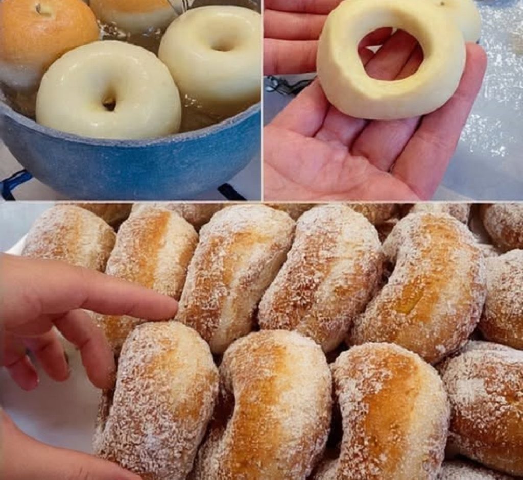 Fluffy Homemade Doughnuts