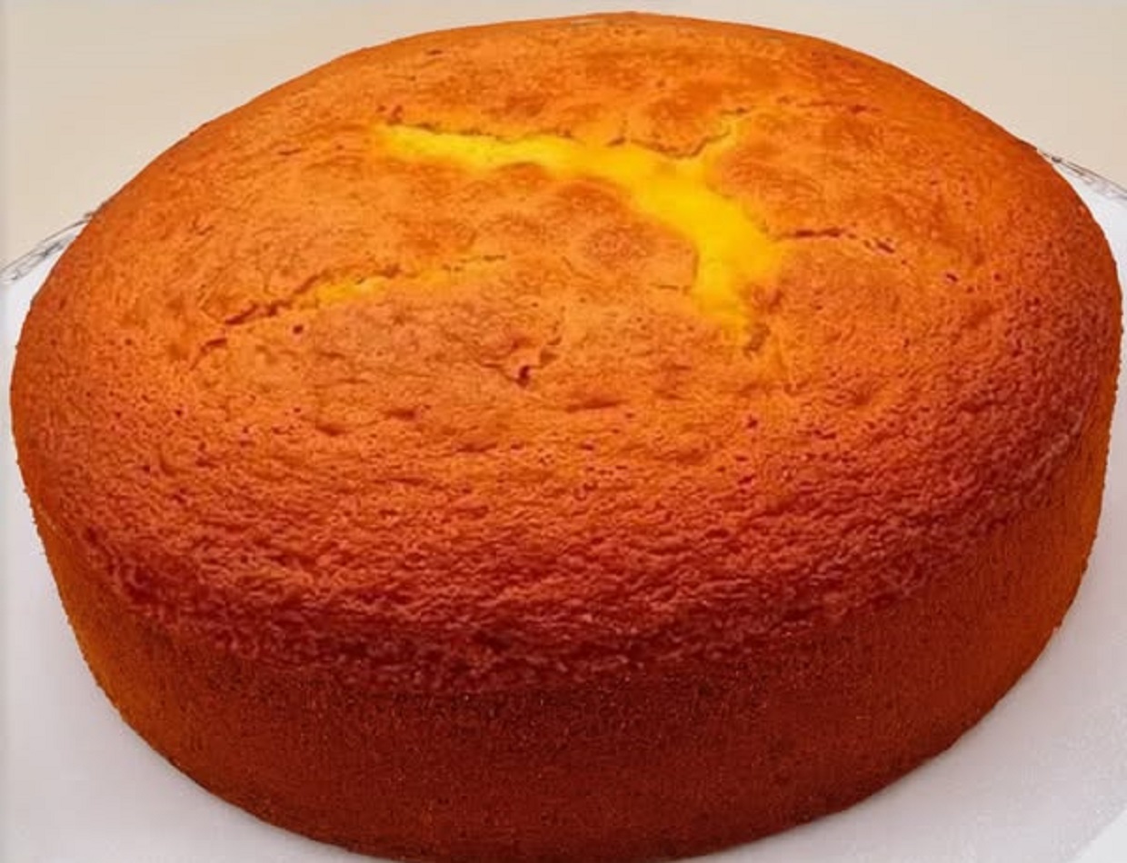 Lush lemon cake with a zesty lemon glaze on top