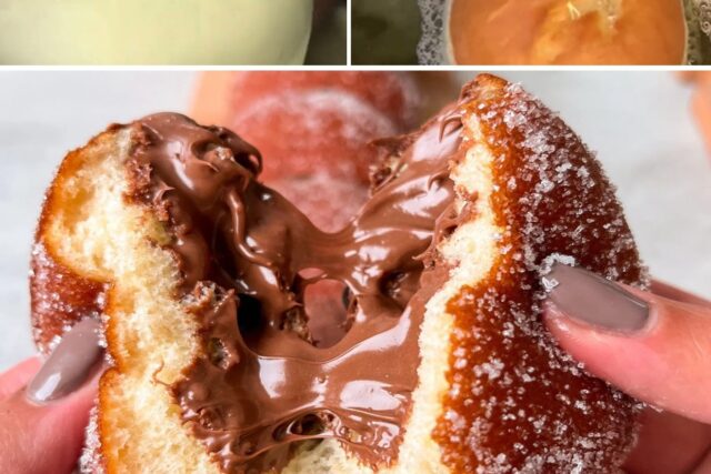 Easy Homemade Nutella Doughnuts Recipe