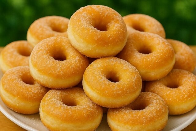 Fluffy Homemade Doughnuts Recipe