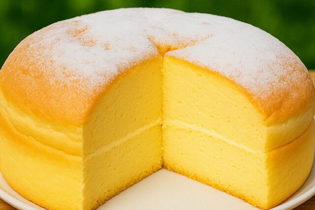 Fluffy Japanese Cheese Cake Recipe