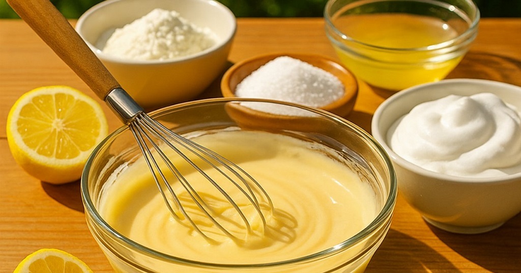 Japanese cheese cake with golden top and soft texture