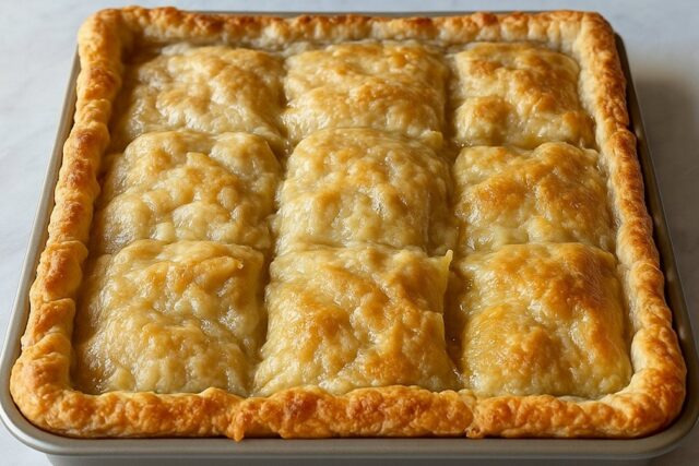 Homemade Apple Slab Pie Recipe