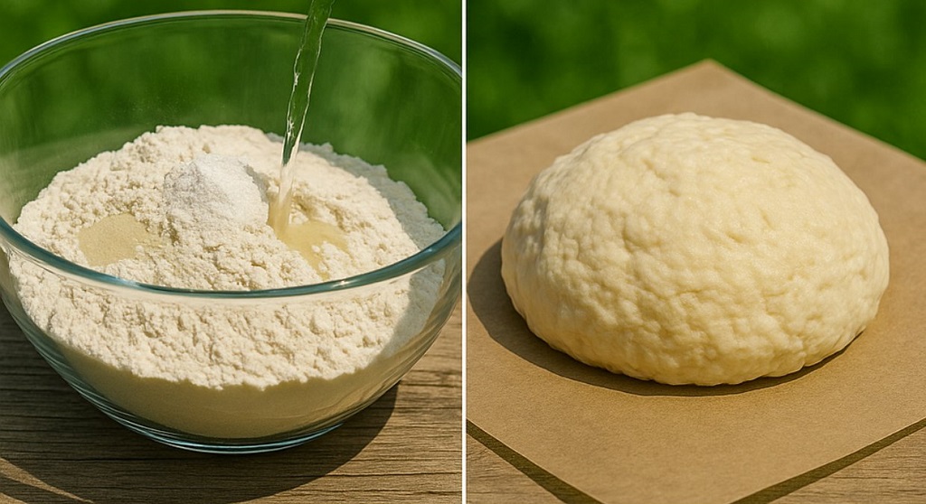 Bread in 20 Minutes Recipe Prep