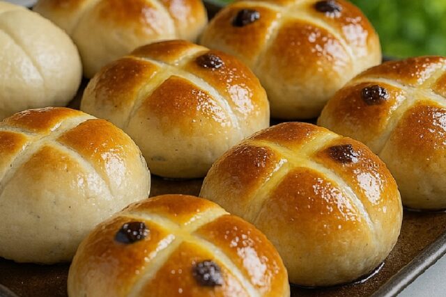 Soft Hot Cross Buns Recipe