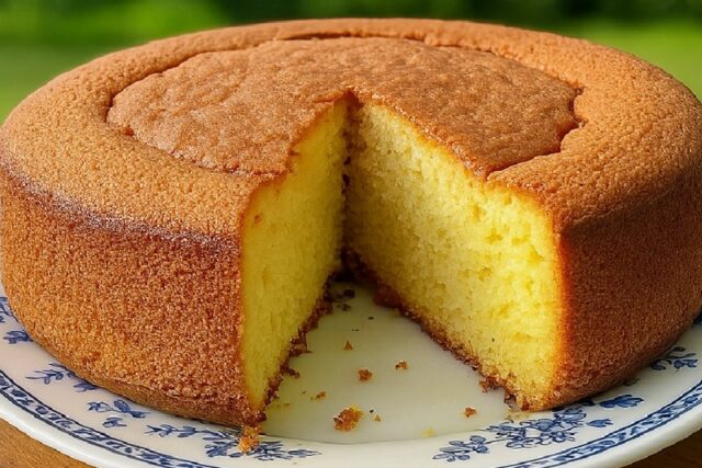 One Bowl Eggless Vanilla Cake