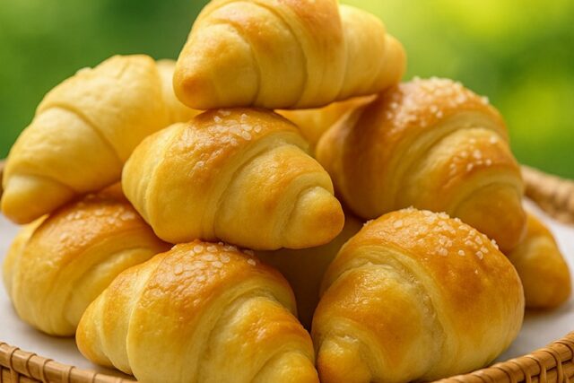 Flaky Homemade Croissants