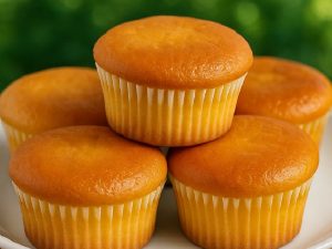 Easy Fluffy Vanilla Cupcakes Recipe