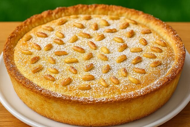 Italian Cream Filled Pastry Cake