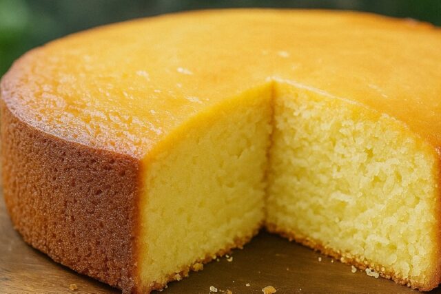 Easy Homemade Lemon Butter Cake