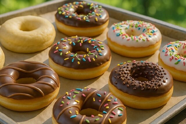 No Knead Donuts (Baked, Not Fried)