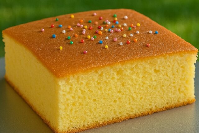 Super Soft Moist Butter Cake Recipe