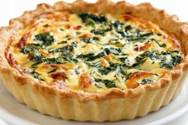 Easy Spinach Quiche Recipe