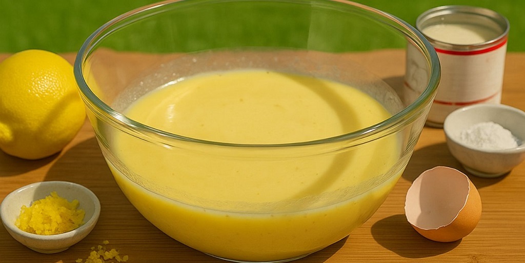 Baby Lemon Impossible Pies