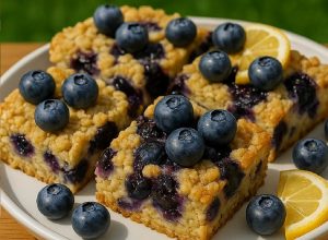 Blueberry Cottage Cheese Breakfast Bake Recipe