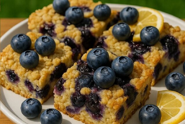 Blueberry Cottage Cheese Breakfast Bake Recipe