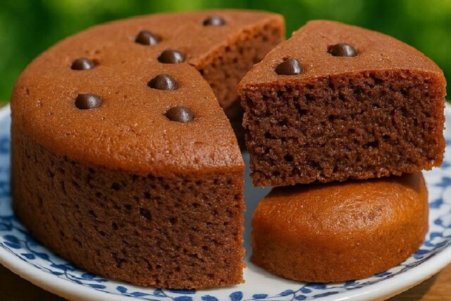 1 Egg Chocolate Cake No Oven Recipe