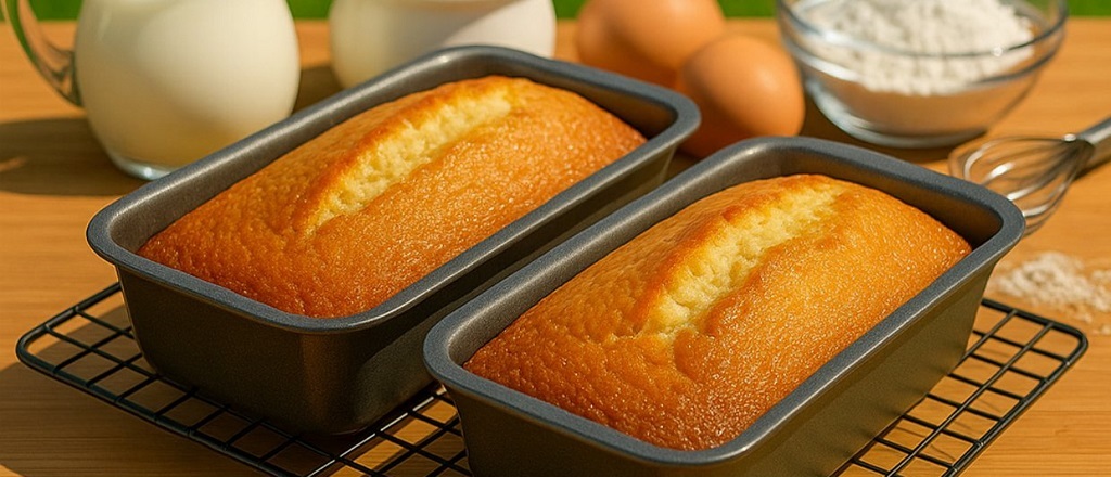 Fluffy Vanilla Sponge Cake