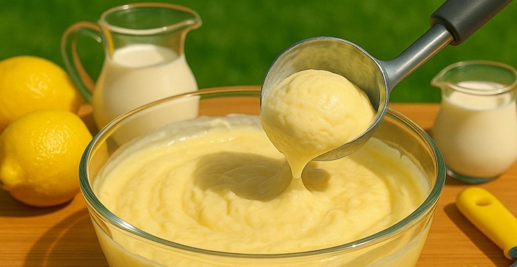 Creamy Lemon Ice Cream