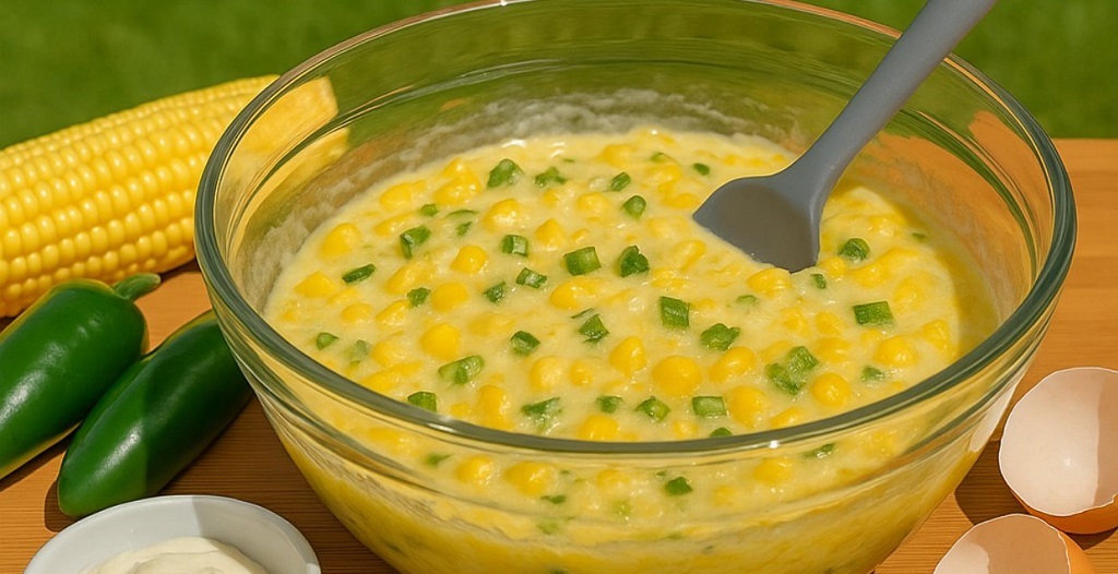 Navajo Cornbread with Cheesy Jalapeño