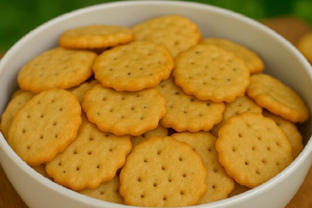 Salt Crackers and Cookies Without Egg and Butter