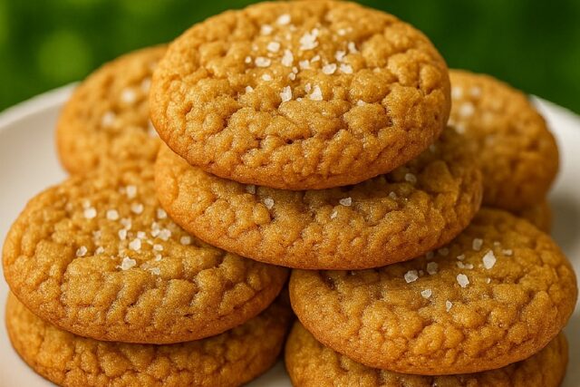Salted Vanilla Oatmeal Cookies Recipe