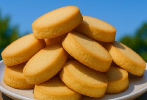 3 Ingredient Shortbread Biscuits Recipe