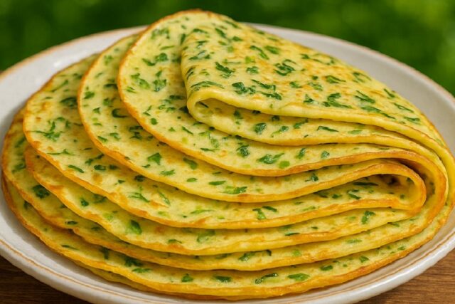 Fluffy Zucchini and Potato Pancakes