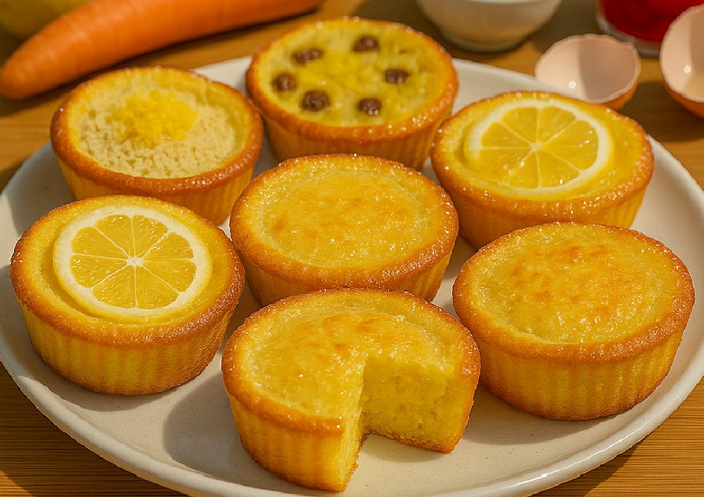 Baby Lemon Impossible Pies