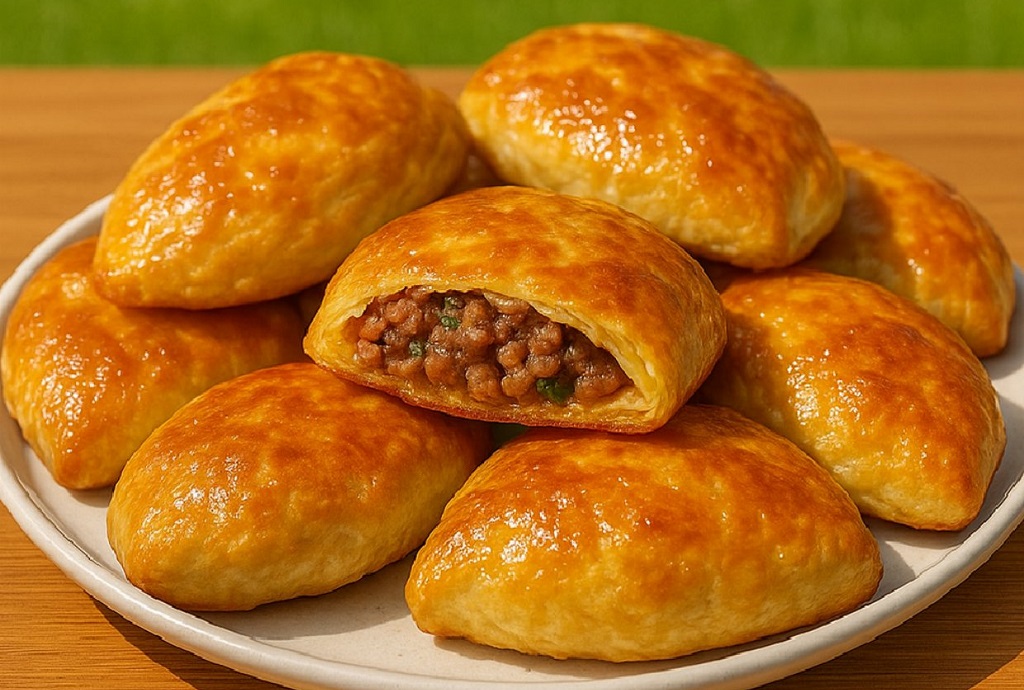 Chinese Beef Puff Pastry Pies