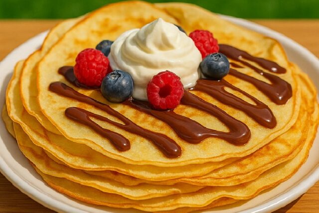 Easy Homemade Crepe Recipe Savory
