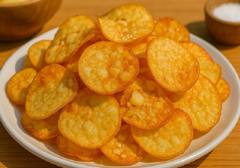 Crispy Homemade Potato Chips