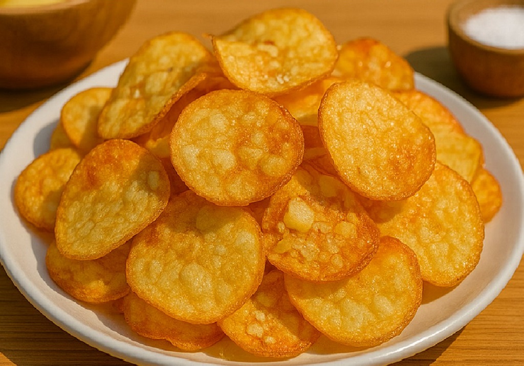 Crispy Homemade Potato Chips