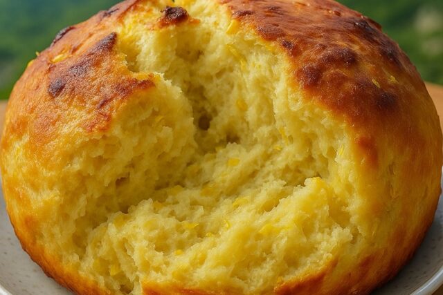 Dandelion Bread Recipe With Fresh Petals And Honey