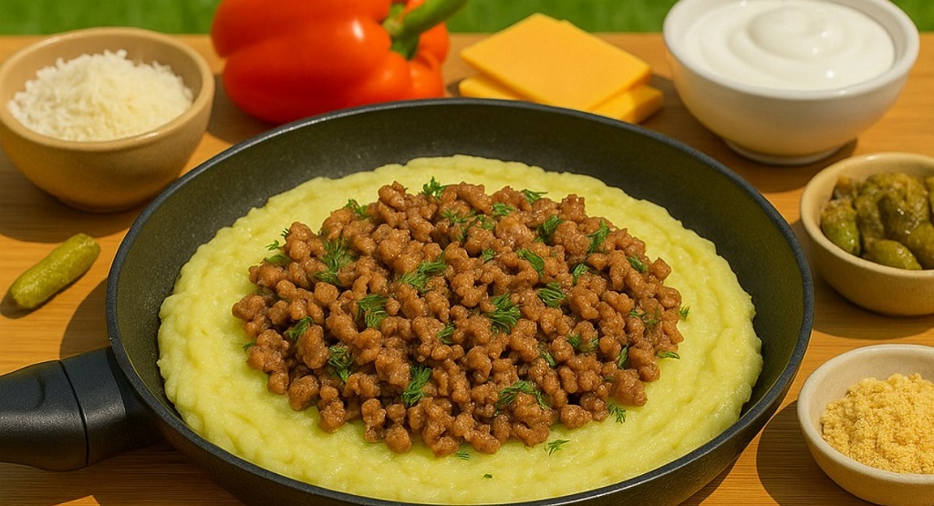 Easy Potato And Mince Meat Recipe From Grandma