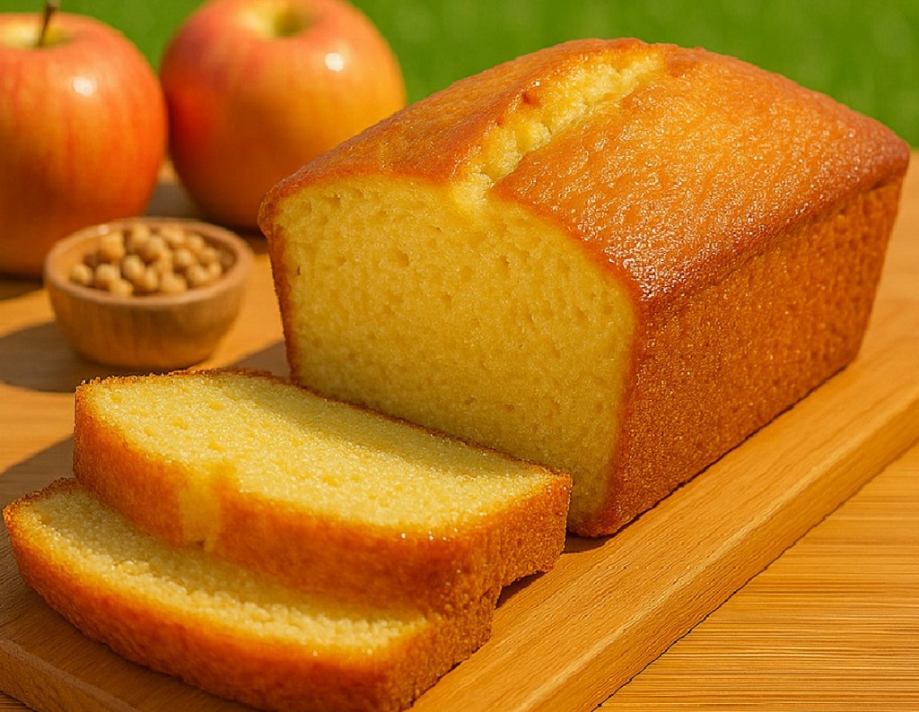 Fluffy Vanilla Sponge Cake