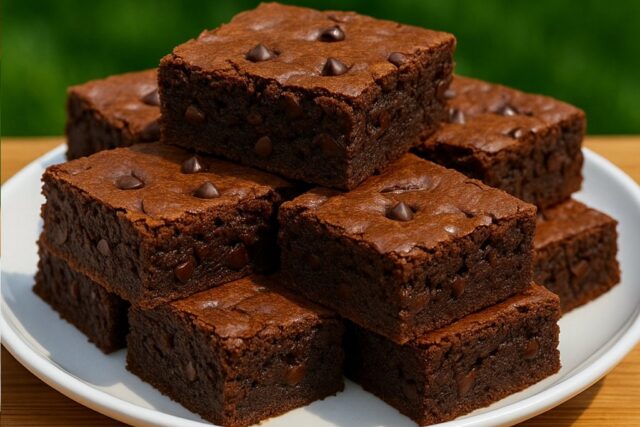 Fudgy Chocolate Brownie Recipe Easy One Bowl