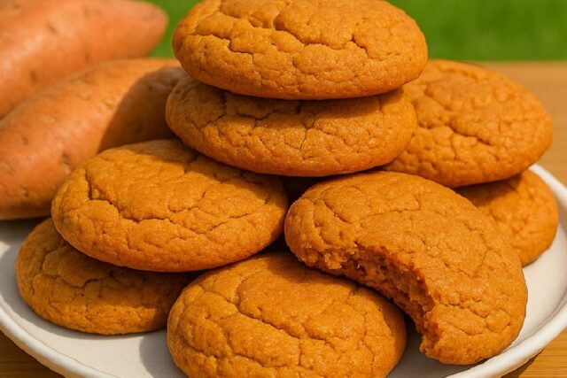 Healthy Sweet Potato Breakfast Cookies Recipe