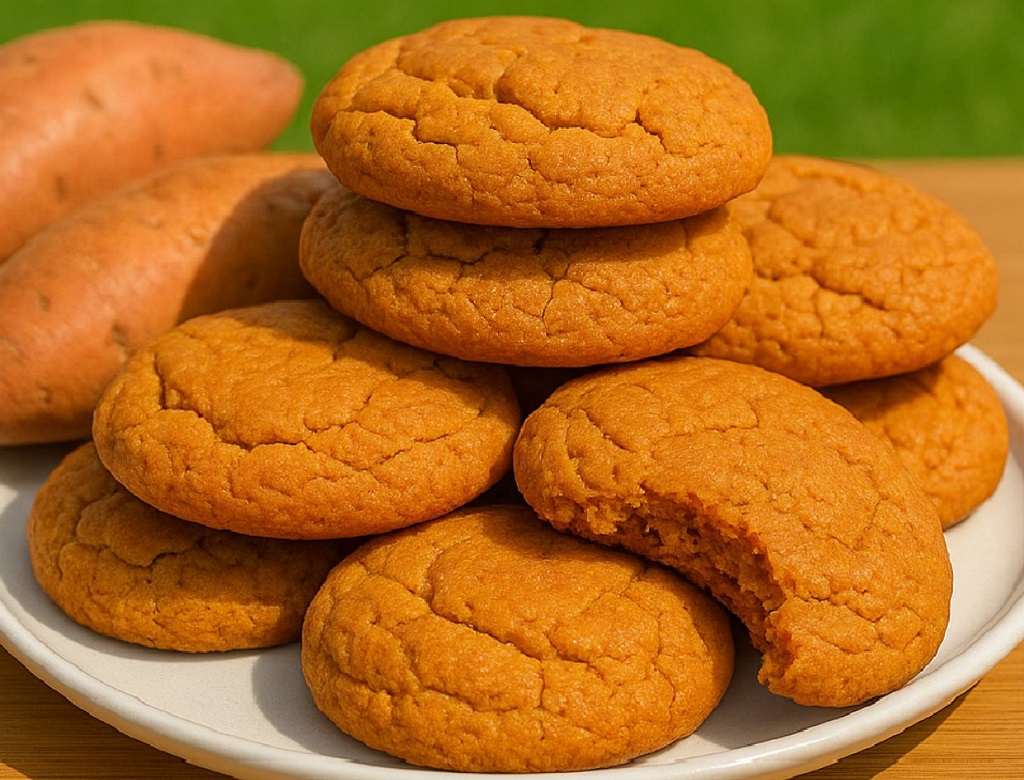 Healthy Sweet Potato Breakfast Cookies