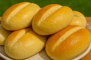 Homemade Fluffy Bread Rolls Recipe