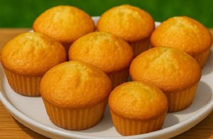 Soft Homemade Easy Muffin in Just One Bowl