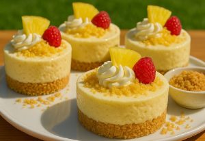 No-bake Pineapple Heaven Cheesecake Dessert Recipe
