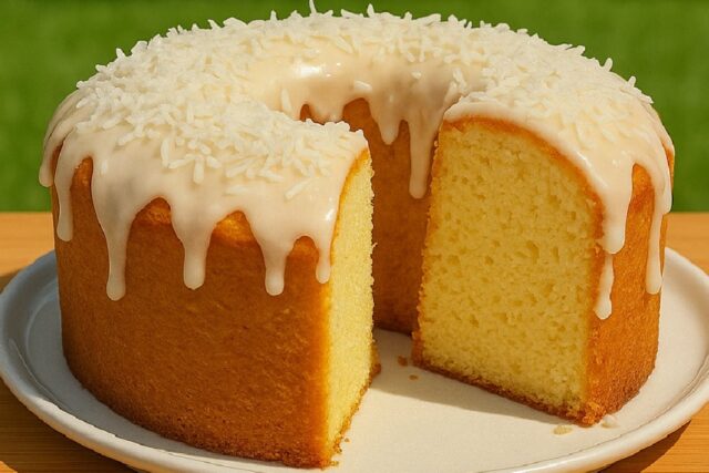Pina Colada Pound Cake Recipe