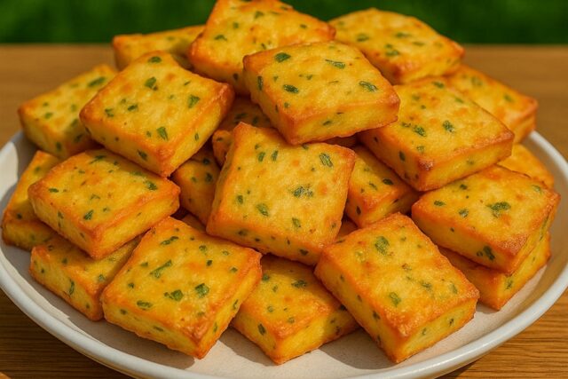 Cheesy Potato Snack Bites Recipe