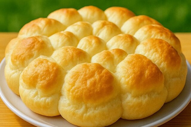 Fluffy Cloud Bread Rolls: Light, Golden, and Guilt-Free