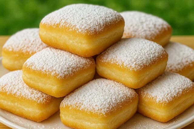 Vanilla French Beignets: Soft, Pillowy, and Dusted in Sugar