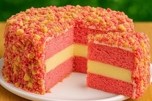 Strawberry Shortcake Cheesecake – The Ultimate Layered Dessert