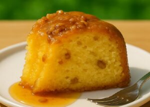 Moist Buttered Vanilla Spice Cake Recipe