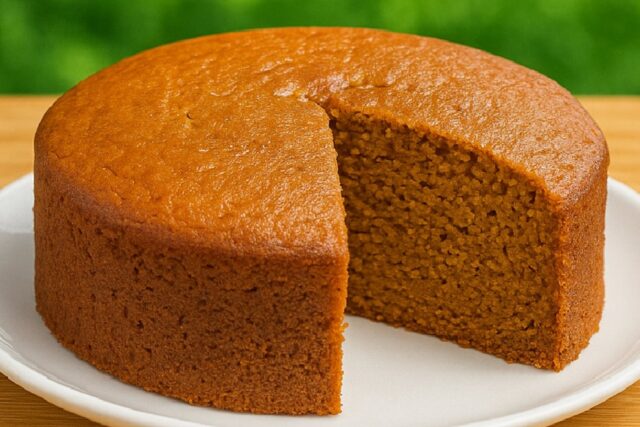 Condensed Milk Coffee Cake – No Oven