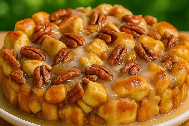 Warm Cinnamon Apple Pecan Bake